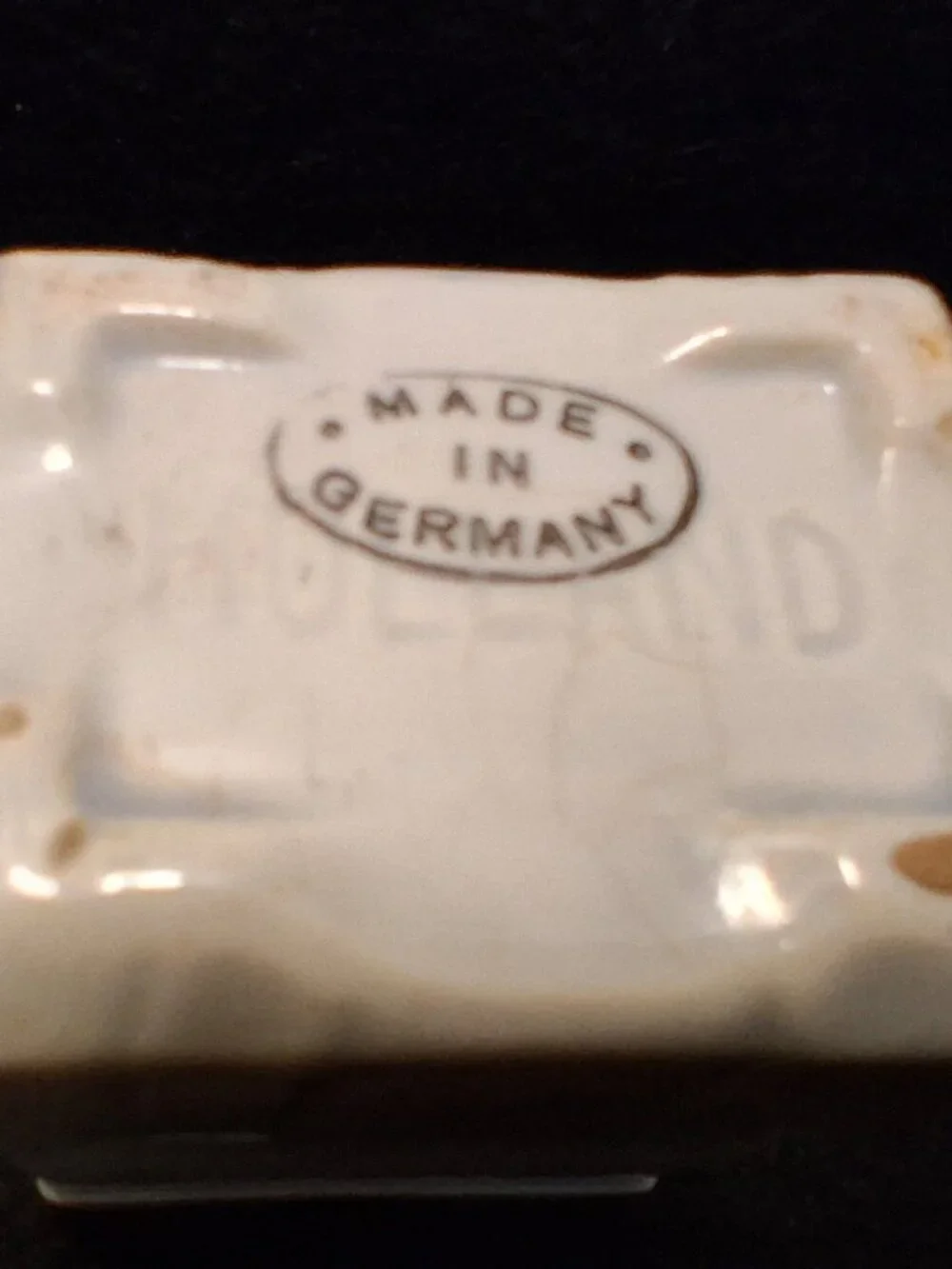 Rare (1920s-40s) Vintage Delftware Cloves Spice Jar Replacement Made in Germany
